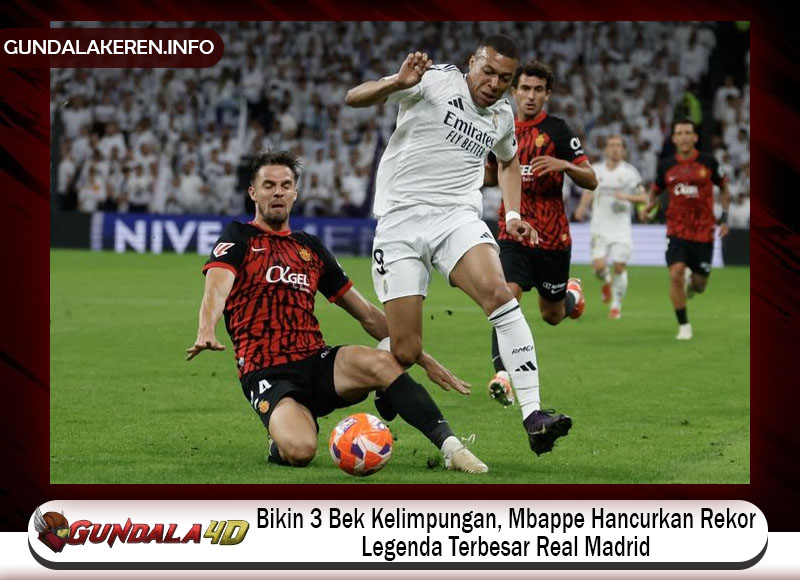 Bikin 3 Bek Kelimpungan, Mbappe Hancurkan Rekor Legenda Terbesar Real Madrid