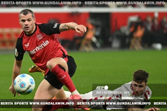 BURSA TRANSFER - Drama Transfer Xhaka ke AC Milan, Impian I Rossoneri Tertahan Tembok Baja Leverkusen