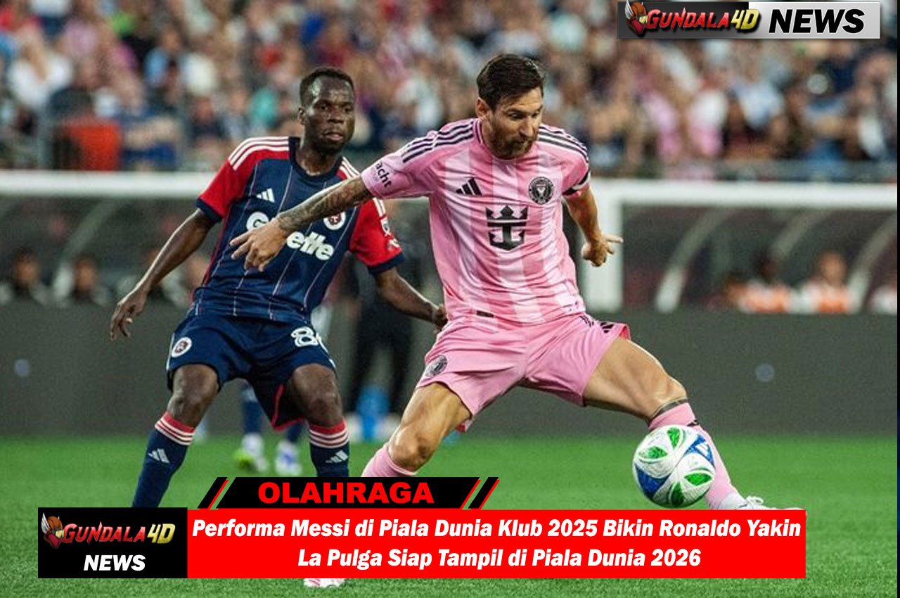 Performa Messi di Piala Dunia Klub 2025 Bikin Ronaldo Yakin La Pulga Siap Tampil di Piala Dunia 2026
