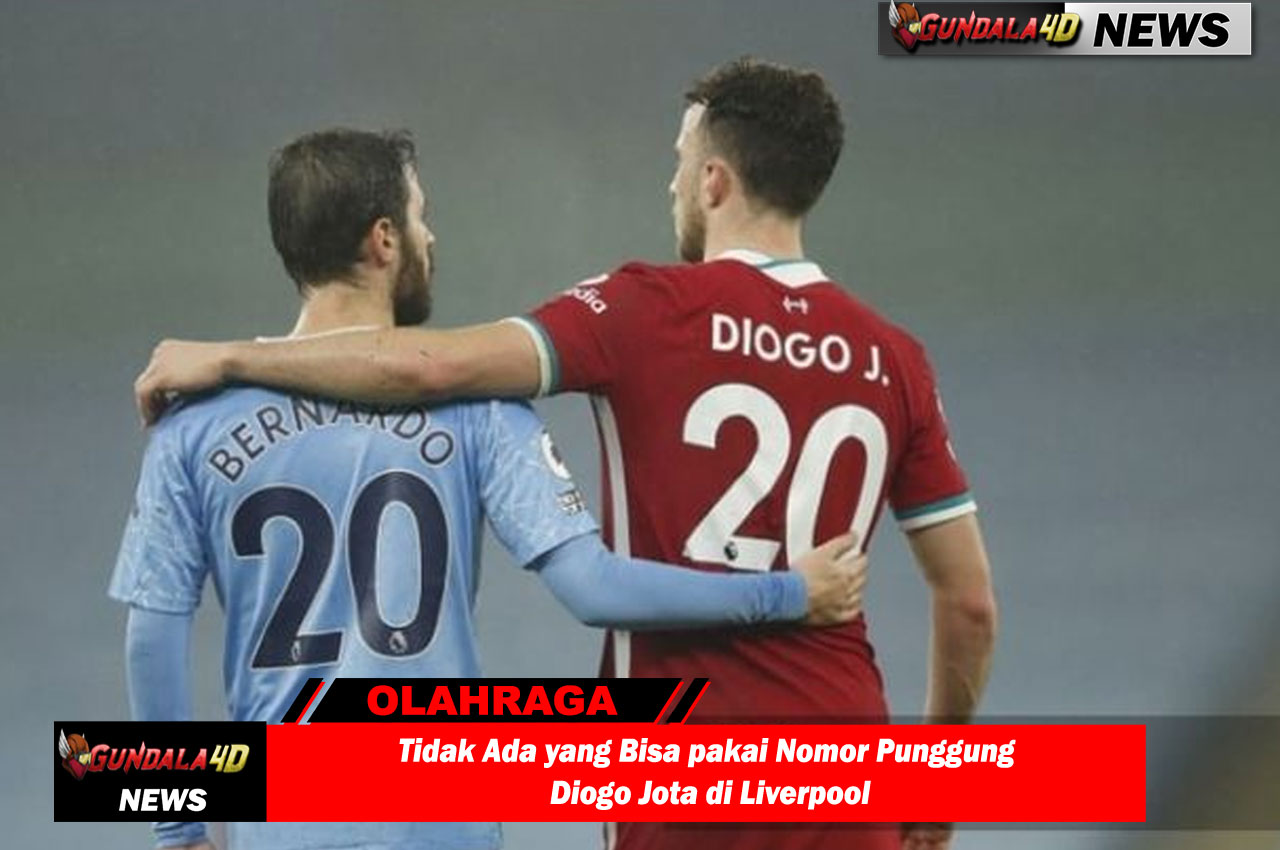 Tidak Ada yang Bisa pakai Nomor Punggung Diogo Jota di Liverpool