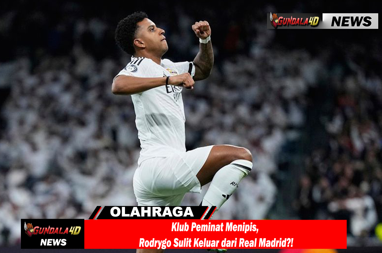 Klub Peminat Menipis, Rodrygo Sulit Keluar dari Real Madrid?!