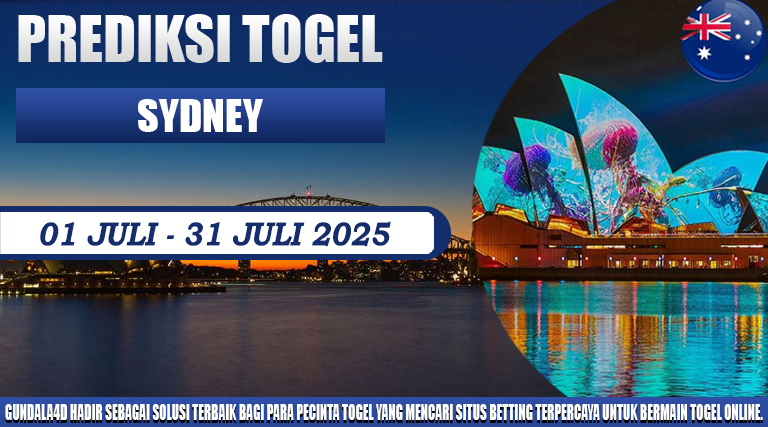 PREDIKSI TOGEL SYDNEY TANGGAL 05 JULI 2025