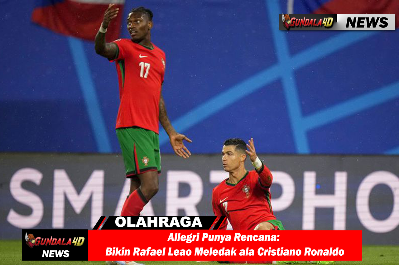 Allegri Punya Rencana: Bikin Rafael Leao Meledak ala Cristiano Ronaldo