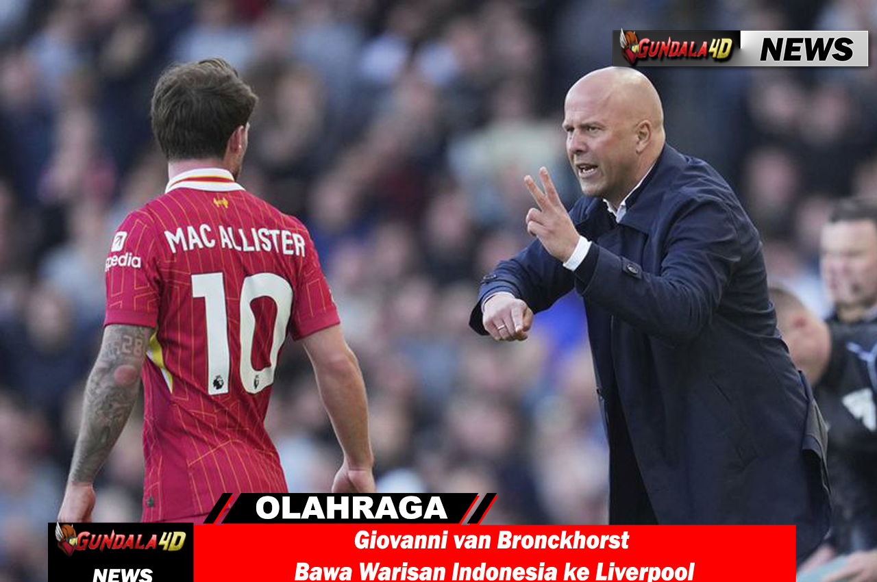 Giovanni van Bronckhorst Bawa Warisan Indonesia ke Liverpool
