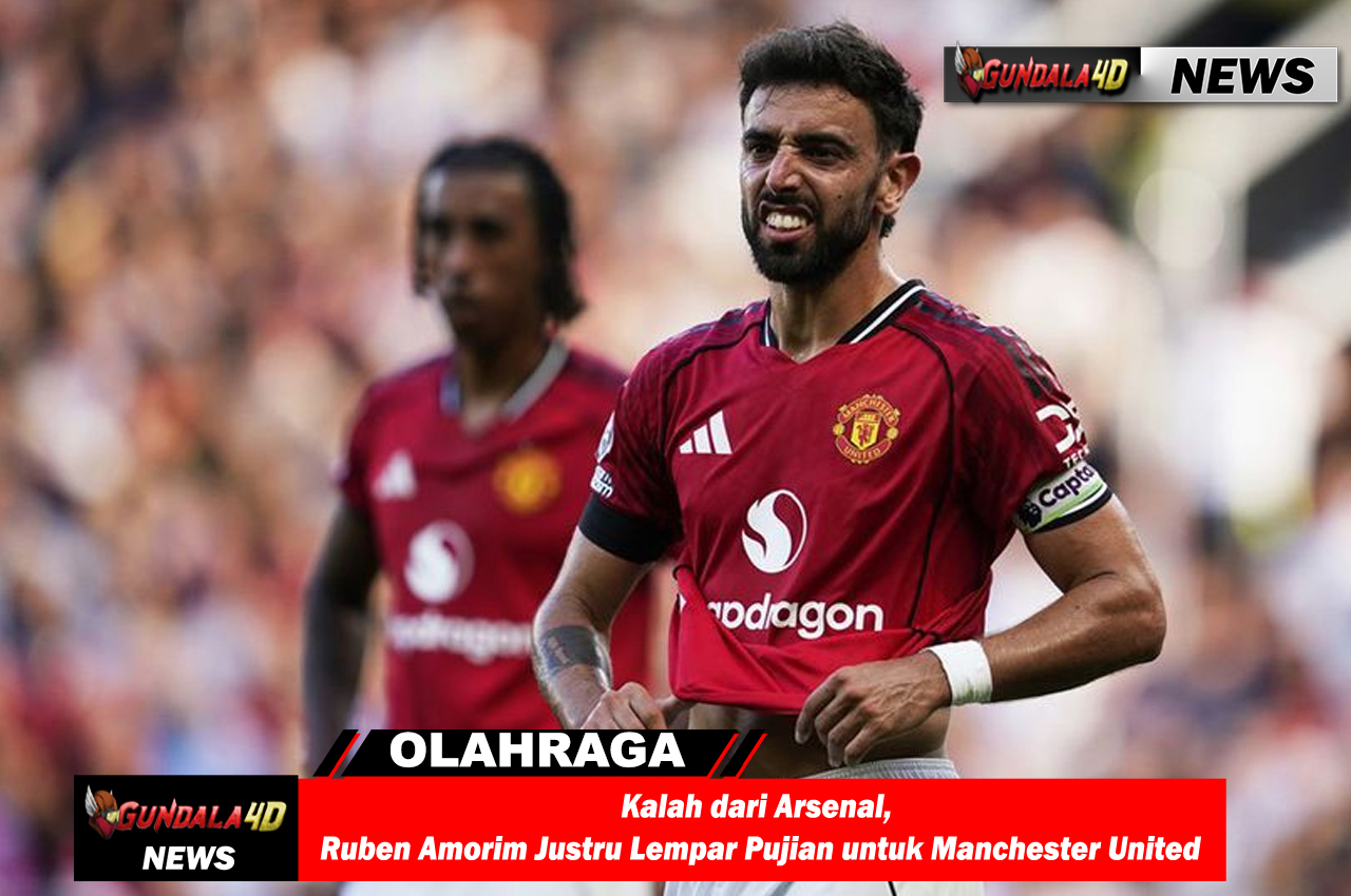 Kalah dari Arsenal, Ruben Amorim Justru Lempar Pujian untuk Manchester United