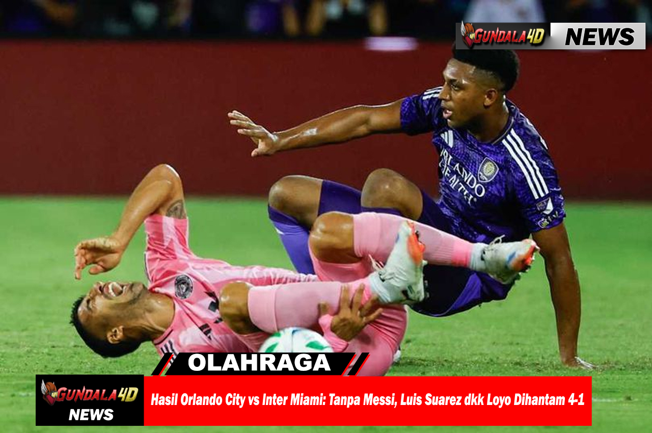Hasil Orlando City vs Inter Miami: Tanpa Messi, Luis Suarez dkk Loyo Dihantam 4-1