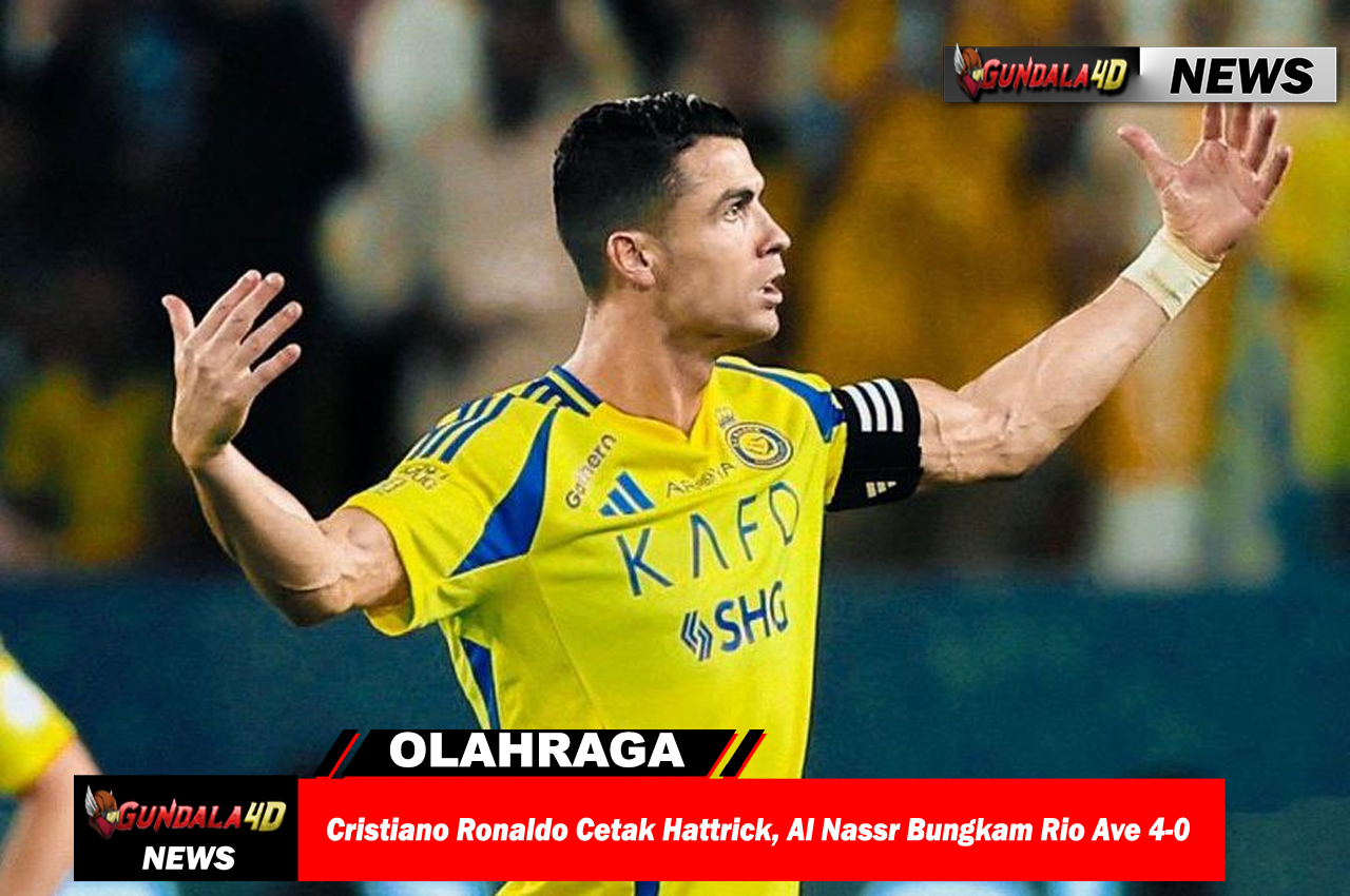 Cristiano Ronaldo Cetak Hattrick, Al Nassr Bungkam Rio Ave 4-0