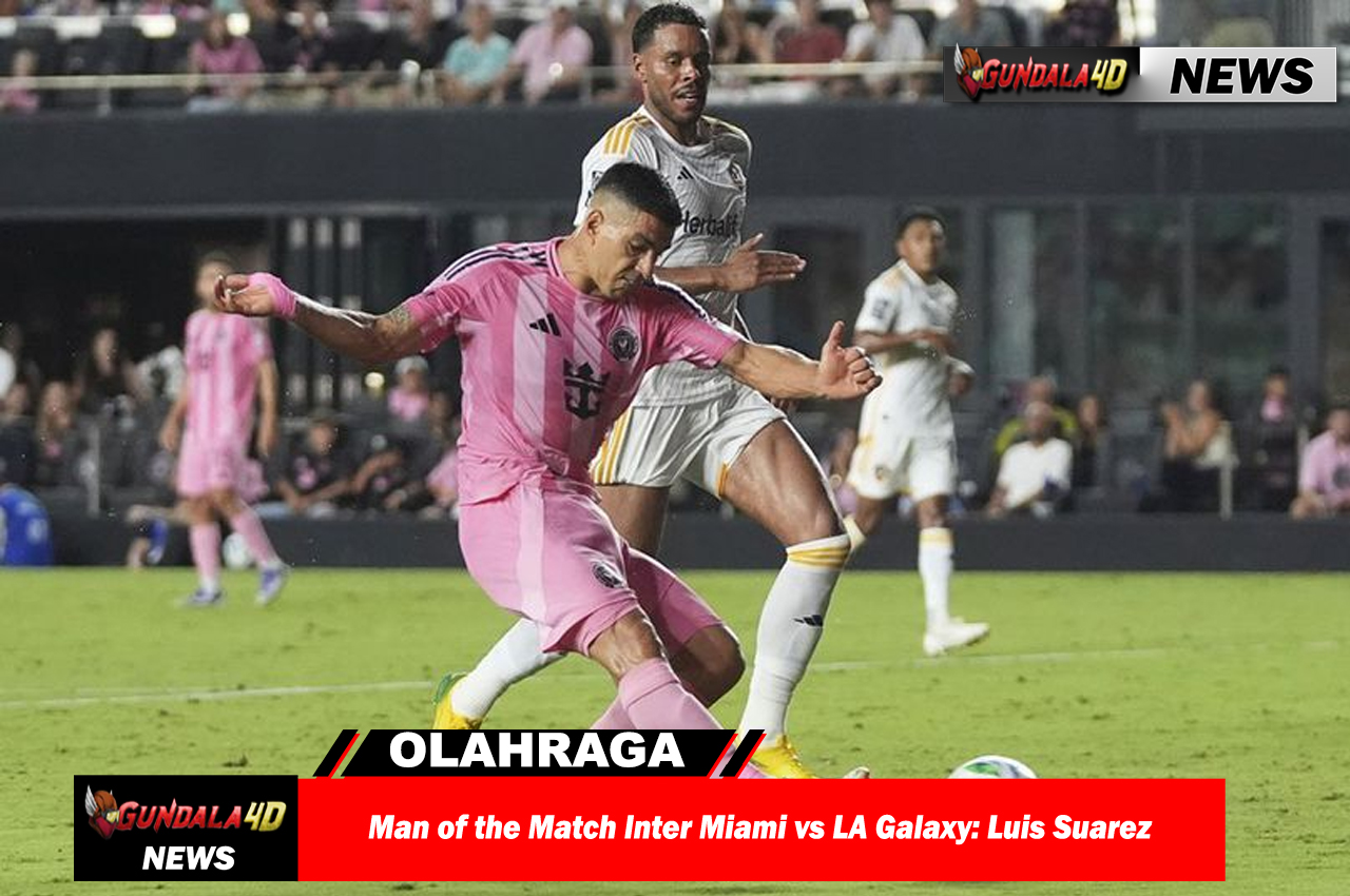Man of the Match Inter Miami vs LA Galaxy: Luis Suarez