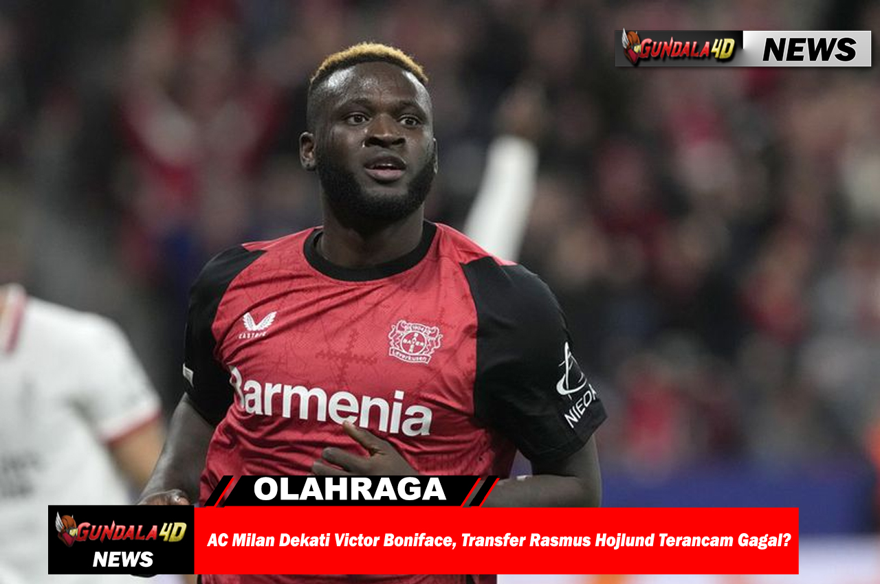 AC Milan Dekati Victor Boniface, Transfer Rasmus Hojlund Terancam Gagal?