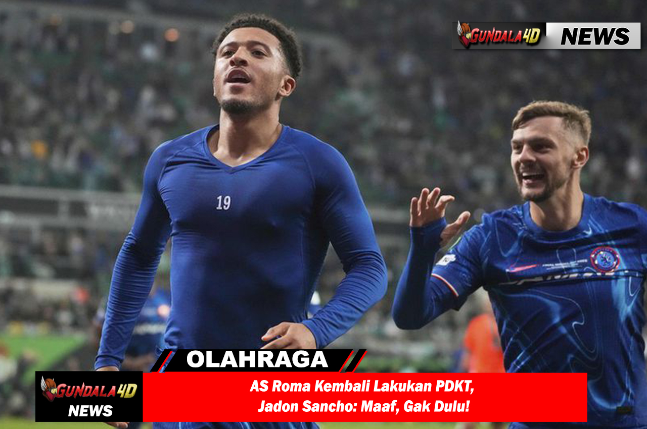 AS Roma Kembali Lakukan PDKT, Jadon Sancho: Maaf, Gak Dulu!