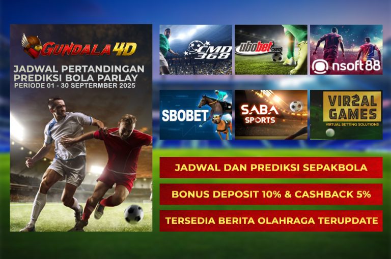 Prediksi Parlay 3 dan 4 September 2025